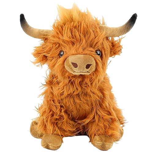 GVMJHYK Highland Cow Soft Plüsch Spielzeug,Hochlandkuh Plüschtier,Schottische Hochlandkuh Kuscheltier Plüschtiere,Realistische Kuscheltier Kuh Toy,für Kinder Party Geburtstag Weihnachten Geschenke GVMJHYK Highland Cow Soft Plüsch Spielzeug,Hochlandkuh Plüschtier,Schottische Hochlandkuh Kuscheltier Plüschtiere,Realistische Kuscheltier Kuh Toy,für Kinder Party Geburtstag Weihnachten Geschenke von GVMJHYK