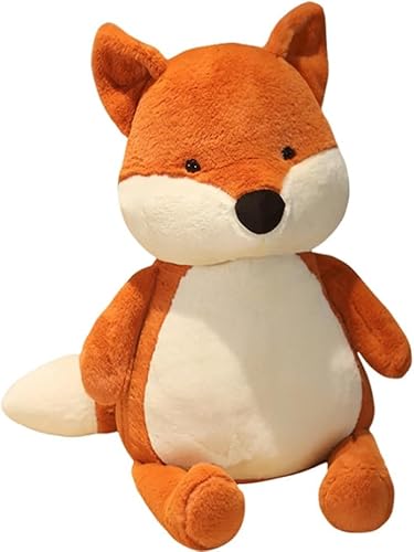 GVMJHYK Kuscheltier Fuchs 35cm orange schlenkernd Stofftier aus weichem Plüsch, niedliches Plüschtier zum Kuscheln und Spielen, für Kinder & Erwachsene, tolle Geschenkidee von GVMJHYK