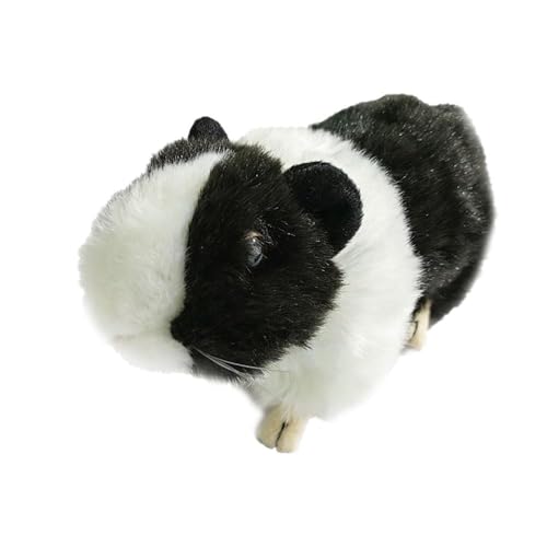 GVMJHYK Meerschweinchen Kuscheltier - Realistische Hamster Plüschtiere Spielzeug, Weich Kuscheltiere Puppe Spielzeug Dekor für Jungen Mädchen Partybedarf Geburtstagsgeschenk Schwarz und weiß GVMJHYK Meerschweinchen Kuscheltier - Realistische Hamster Plüschtiere Spielzeug, Weich Kuscheltiere Puppe Spielzeug Dekor für Jungen Mädchen Partybedarf Geburtstagsgeschenk Schwarz und weiß von GVMJHYK