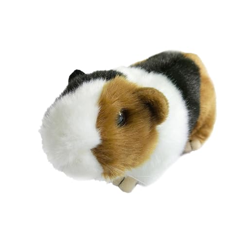 Süß Meerschweinchen Kuscheltier - Realistische Hamster Plüschtiere Spielzeug, Weich Kuscheltiere Puppe Spielzeug Dekor für Jungen Mädchen Partybedarf Valentinstag Geburtstagsgeschenk bräunlich schwarz Süß Meerschweinchen Kuscheltier - Realistische Hamster Plüschtiere Spielzeug, Weich Kuscheltiere Puppe Spielzeug Dekor für Jungen Mädchen Partybedarf Valentinstag Geburtstagsgeschenk bräunlich schwarz von GVMJHYK