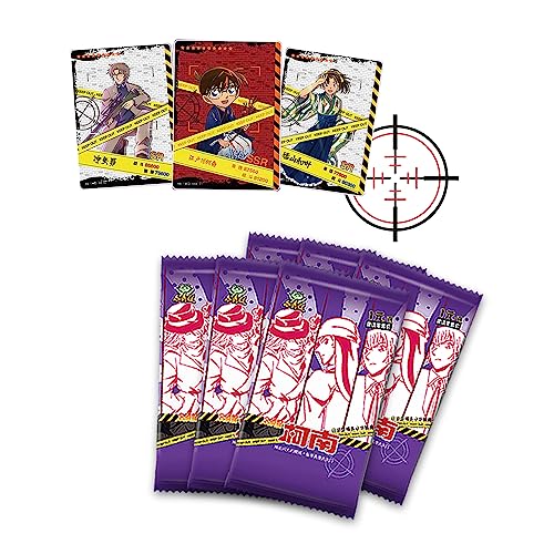 Detective Exchange Card Pack, Exchange Card Supplement Box, Conan Anime Game, Interchangeable Deck, Supplement Box, Exchange Card, 12 Packs CCG Exchange Cards (KN1-12 Packs) von GVMW