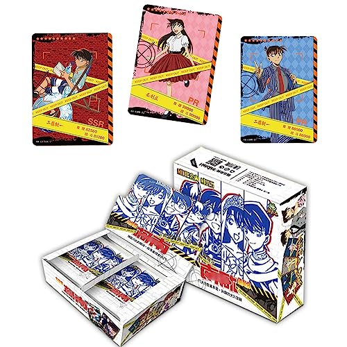 Detective Exchange Card Pack, Exchange Card Supplement Box, Conan Anime Game, Interchangeable Deck, Supplement Box, Exchange Card, 30 Packs/150 CCG Exchange Cards (KN2-1 Box) von GVMW