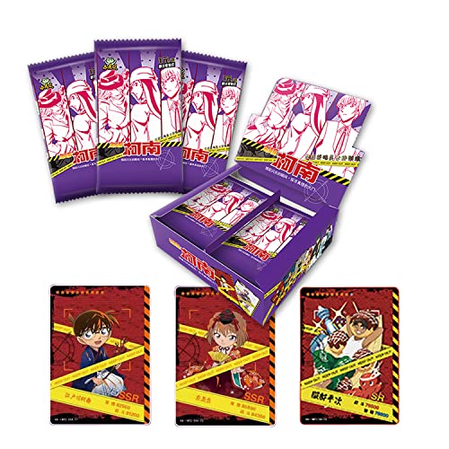 Detective Exchange Card Various Styles Exchange Card Supplement Box, Conan Anime Game Supplement Box, Exchange Card (Conan 1-2 Series) von GVMW
