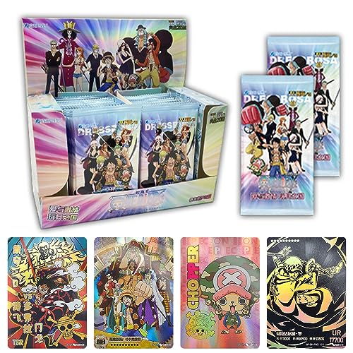 O-ne Piece Card Game TCG Cards Trading Cards Card Pack Anime Games One-Piece Cards Booster Box – Booster mit 20 Karten (140 Bögen) (OP5-M01) von GVMW