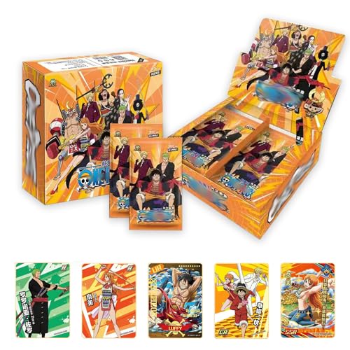 One-Piece TCG CCG Boster Card Games Karte 2023 One-Piece Trading Cards Card Pack - Booster Box Anime Games One-Piece Card Game Anime Card Game (HZW-QW-HZG-2) von GVMW