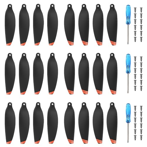 GVRGO Propeller für DJ Mini 2/Mini 2 SE/Mini SE Klingen Requisiten Flügel Ersatz Zubehör Ersatz geräuscharm & Schnellspanner 24 Stück GVRGO Propeller für DJ Mini 2/Mini 2 SE/Mini SE Klingen Requisiten Flügel Ersatz Zubehör Ersatz geräuscharm & Schnellspanner 24 Stück von GVRGO