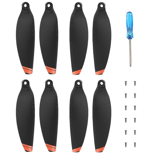 GVRGO Propeller für DJ Mini 2/Mini 2 SE/Mini SE Klingen Requisiten Flügel Ersatz Zubehör Ersatz geräuscharm & Schnellspanner 8 Stück GVRGO Propeller für DJ Mini 2/Mini 2 SE/Mini SE Klingen Requisiten Flügel Ersatz Zubehör Ersatz geräuscharm & Schnellspanner 8 Stück von GVRGO