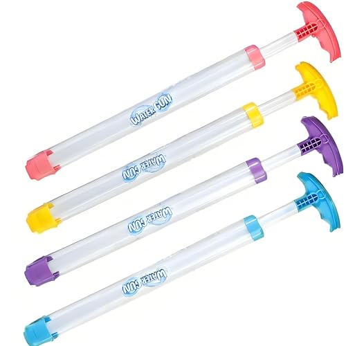 GWAWG 4 Stück Feuerwerk Wasserpistole – Spritzpistole für Kinder & Erwachsene, Sommer Outdoor Wasserspielzeug, Pool Spielzeug für Strand, Garten, Camping und Wasserschlachten GWAWG 4 Stück Feuerwerk Wasserpistole – Spritzpistole für Kinder & Erwachsene, Sommer Outdoor Wasserspielzeug, Pool Spielzeug für Strand, Garten, Camping und Wasserschlachten von GWAWG