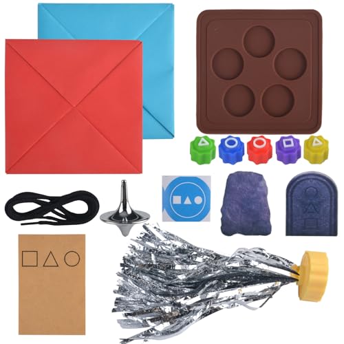 GWAWG Korean Game Set, Spaßige Traditionelle Koreanische Spiele Wie Perfekt Für Familienreisen, Geschicklichkeitsentwicklung Und Valentinstagsgeschenke von GWAWG