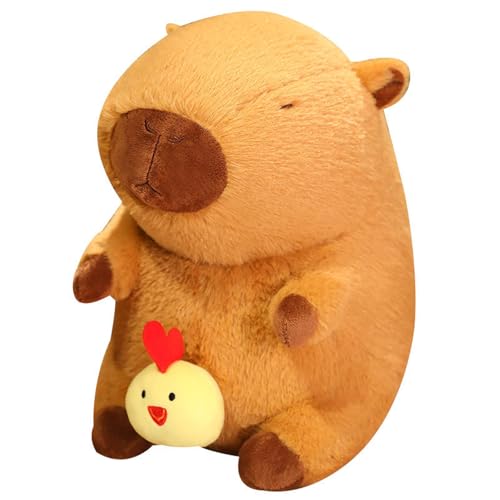 GWAWG Niedliches Chicken River Meerschweinchen Plüsch-Spielzeug, 23 cm, realistisch, weich, River Meerschweinchen, Plüschspielzeug und Pullover, niedliches Plüschkissen, perfektes Geschenk für Kinder GWAWG Niedliches Chicken River Meerschweinchen Plüsch-Spielzeug, 23 cm, realistisch, weich, River Meerschweinchen, Plüschspielzeug und Pullover, niedliches Plüschkissen, perfektes Geschenk für Kinder von GWAWG