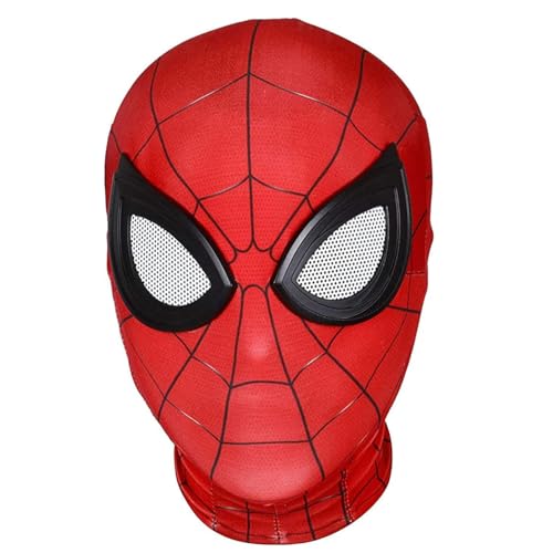 GWAWG Superhelden Maske Held Maske für Kinder Erwachsene Halloween Maske Deadpool Maske für Halloween Film Cosplay Kostüm Requisiten Zubehör (Rot) von GWAWG
