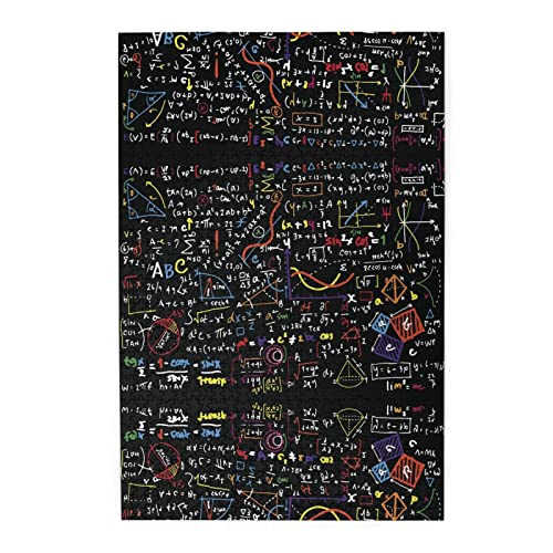 Mathematik-Formel-Puzzle, 1000 Teile, Bildpuzzles für Erwachsene, Dekompressionsgeschenk, Familiendekor-Puzzle von GWINDI