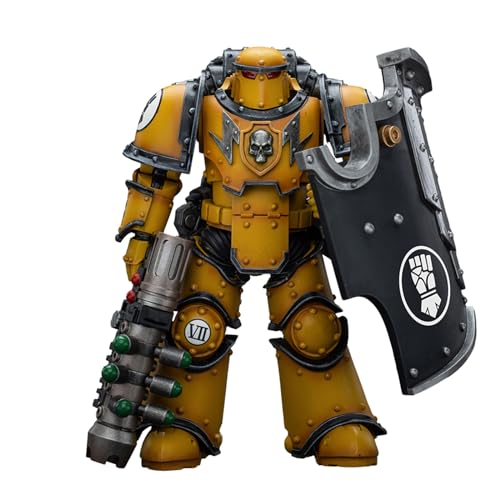 GWTCTOY JoyToy 30K Originallizenz 1:18 Actionfigur, Imperial Fists Legion MkIII Breacher Squad Legion Breacher mit Graviton-Gewehr, 12 cm große Bausätze für Sammel-Actionfiguren GWTCTOY JoyToy 30K Originallizenz 1:18 Actionfigur, Imperial Fists Legion MkIII Breacher Squad Legion Breacher mit Graviton-Gewehr, 12 cm große Bausätze für Sammel-Actionfiguren von GWTCTOY