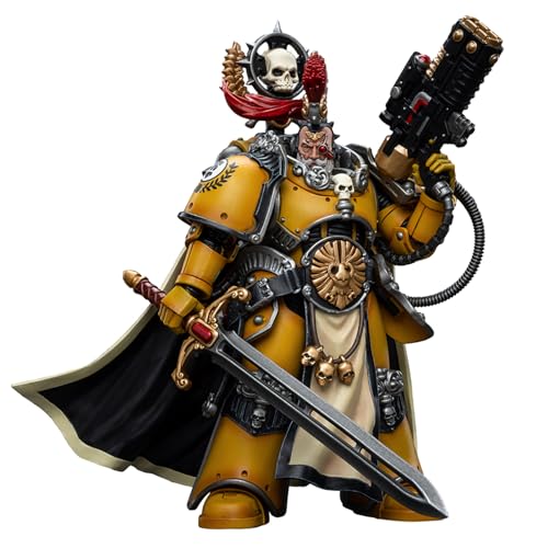 GWTCTOY JoyToy 30K Originallizenz 1:18 Actionfigur, Imperial Fists Legion Praetor mit Energieschwert, 14 cm große Bausätze für Sammel-Actionfiguren GWTCTOY JoyToy 30K Originallizenz 1:18 Actionfigur, Imperial Fists Legion Praetor mit Energieschwert, 14 cm große Bausätze für Sammel-Actionfiguren von GWTCTOY