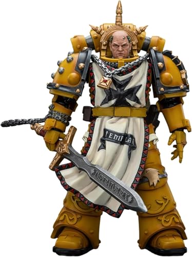 GWTCTOY JoyToy 30K Originallizenz 1:18 Actionfigur, Imperial Fists Sigismund Erster Hauptmann der Imperial Fists, 14 cm große Bausätze für Sammel-Actionfiguren GWTCTOY JoyToy 30K Originallizenz 1:18 Actionfigur, Imperial Fists Sigismund Erster Hauptmann der Imperial Fists, 14 cm große Bausätze für Sammel-Actionfiguren von GWTCTOY