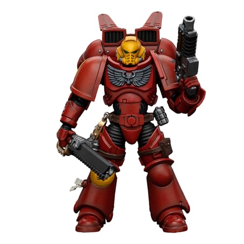 GWTCTOY JoyToy 40K Originallizenz 1:18 Actionfigur, Blood Angels Sprungmodul Intercessors Intercessor 1, 12.2 cm große Bausätze für Sammel-Actionfiguren von GWTCTOY