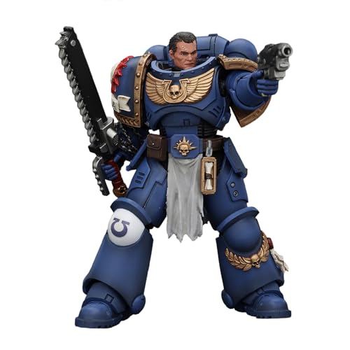 GWTCTOY JoyToy 40K Originallizenz 1:18 Actionfigur, Space Marine 2 Uitramarines Lieutenant Titus, 12.8CM große Bausätze für Sammel-Actionfiguren GWTCTOY JoyToy 40K Originallizenz 1:18 Actionfigur, Space Marine 2 Uitramarines Lieutenant Titus, 12.8CM große Bausätze für Sammel-Actionfiguren von GWTCTOY