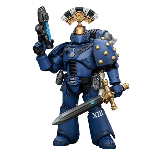 GWTCTOY JoyToy 40K Originallizenz 1:18 Actionfigur, Ultramarines MKVI Tactical Squad Sergeant with Plasma Pistol and Power Sword, 12CM große Bausätze für Sammel-Actionfiguren GWTCTOY JoyToy 40K Originallizenz 1:18 Actionfigur, Ultramarines MKVI Tactical Squad Sergeant with Plasma Pistol and Power Sword, 12CM große Bausätze für Sammel-Actionfiguren von GWTCTOY