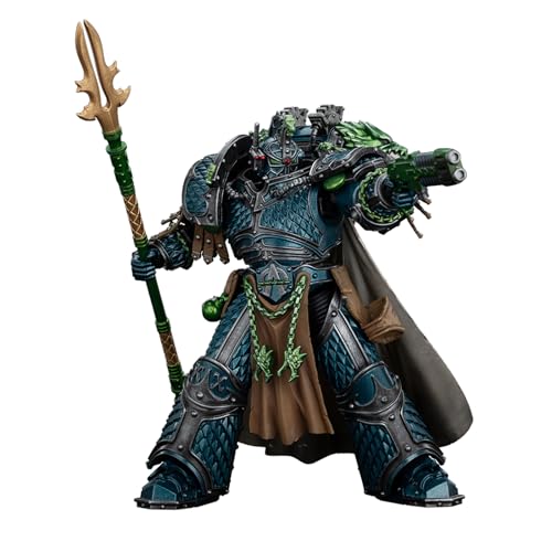 GWTCTOY JoyToy GW 40K Originallizenz 1:18 Actionfigur, Alpha Legion Alpharius, Primarch of The XXth Legion, 16CM Bausätze für Sammel-Actionfiguren von GWTCTOY