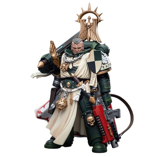 GWTCTOY JoyToy GW 40K Originallizenz 1:18 Actionfigur, Dark Angels Master Lazarus, 12CM Bausätze für Sammel-Actionfiguren von GWTCTOY