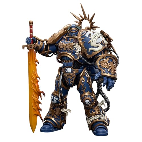 GWTCTOY JoyToy GW 40K Originallizenz 1:18 Actionfigur, Ultramarines Primarch Roboute Guilliman, 16CM Bausätze für Sammel-Actionfiguren von GWTCTOY