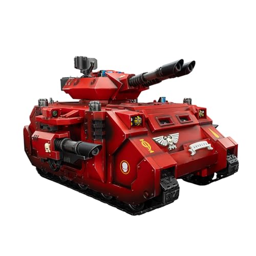 GWTCTOY JoyToy GW Originallizenz 1:18 Actionfigur, Blood Angels Predator Annihilator with Twin Lascannons, 26CM hoch von GWTCTOY