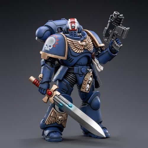 GWTCTOY JoyToy GW Originallizenz 1:18 Actionfigur, Ultramarines Heroes of The Chapter Primaris Lieutenant Erastus, 13CM hoch GWTCTOY JoyToy GW Originallizenz 1:18 Actionfigur, Ultramarines Heroes of The Chapter Primaris Lieutenant Erastus, 13CM hoch von GWTCTOY