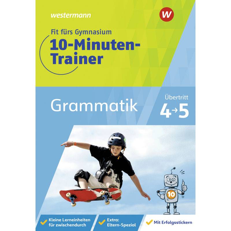 Fit fürs Gymnasium - 10-Minuten-Trainer Grammatik von Westermann Lernwelten
