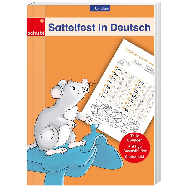 Sattelfest in Deutsch, 1. Schuljahr von Schubi Lernmedien