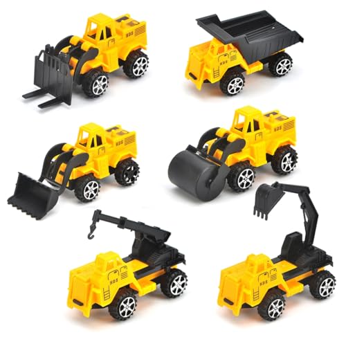 GXGM Plastik Baustellenfahrzeuge Kinder Spielzeugautos,Bagger Spielzeug 3 4 5 Jahre,Betonmischer Spielzeug,Bagger Sandkasten,Baustelle,Pull Back Autos für Mädchen Jungen (Stil B) GXGM Plastik Baustellenfahrzeuge Kinder Spielzeugautos,Bagger Spielzeug 3 4 5 Jahre,Betonmischer Spielzeug,Bagger Sandkasten,Baustelle,Pull Back Autos für Mädchen Jungen (Stil B) von GXGM