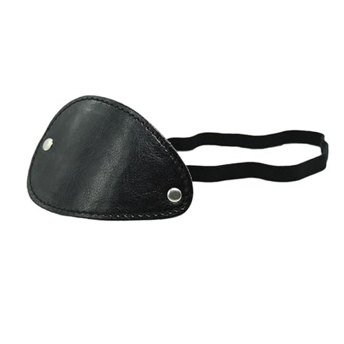 GXMDSGZ 1 Stück Rollenspiel-Pirat, schwarz, PU-Leder, Augenklappe, Vintage-Cosplay-Requisiten mit verstellbarem Seil GXMDSGZ 1 Stück Rollenspiel-Pirat, schwarz, PU-Leder, Augenklappe, Vintage-Cosplay-Requisiten mit verstellbarem Seil von GXMDSGZ