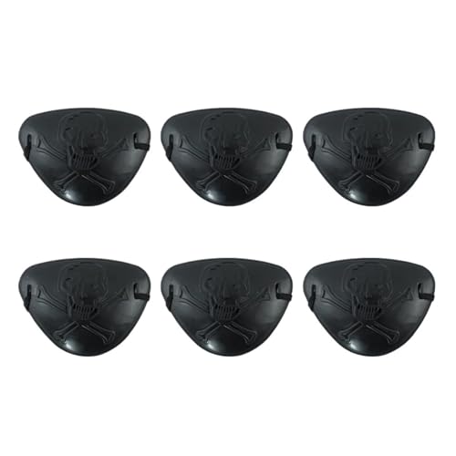 GXMDSGZ 6 stücke Knochen Muster Augenklappe Piraten Druck Augenklappe for Festival Party Cosplay Augenklappe GXMDSGZ 6 stücke Knochen Muster Augenklappe Piraten Druck Augenklappe for Festival Party Cosplay Augenklappe von GXMDSGZ