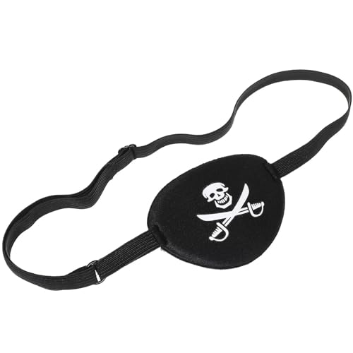 GXMDSGZ Erwachsene Piraten-Augenklappe Sibgle Augenklappe Augenmaske for Party Cosplay Schwarze Augenmaske Piraten-Stil Augenklappe GXMDSGZ Erwachsene Piraten-Augenklappe Sibgle Augenklappe Augenmaske for Party Cosplay Schwarze Augenmaske Piraten-Stil Augenklappe von GXMDSGZ