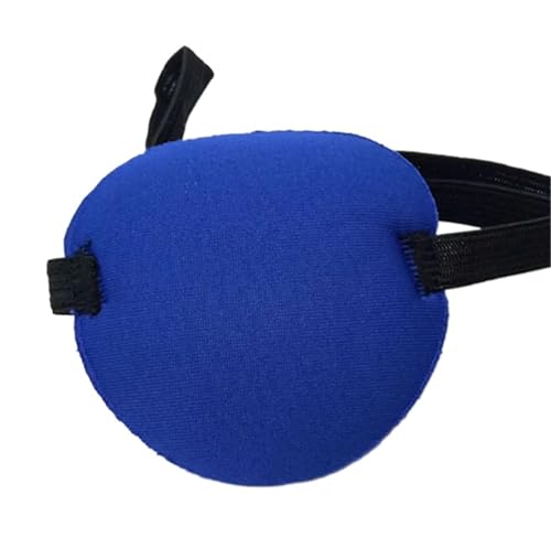 GXMDSGZ Konkave Augenklappe, Schaumstoffrille, waschbare Eyeshades for Piraten-3D-Augenmaske, Augenklappe, Cosplay(Blue) von GXMDSGZ