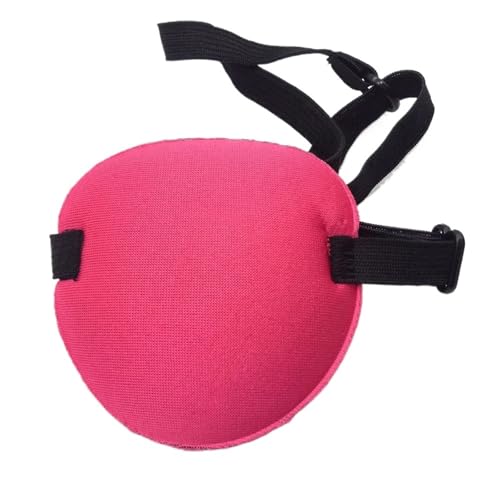 GXMDSGZ Konkave Augenklappe, Schaumstoffrille, waschbare Eyeshades for Piraten-3D-Augenmaske, Augenklappe, Cosplay(Rose) von GXMDSGZ
