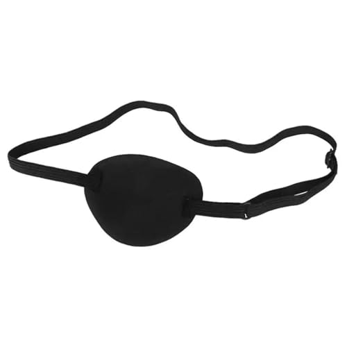 GXMDSGZ Unisex Schwarze Einzelaugenklappe, waschbar, verstellbar, konkave Augenklappe, Einauge, Party, Piraten, Cosplay-Requisiten GXMDSGZ Unisex Schwarze Einzelaugenklappe, waschbar, verstellbar, konkave Augenklappe, Einauge, Party, Piraten, Cosplay-Requisiten von GXMDSGZ