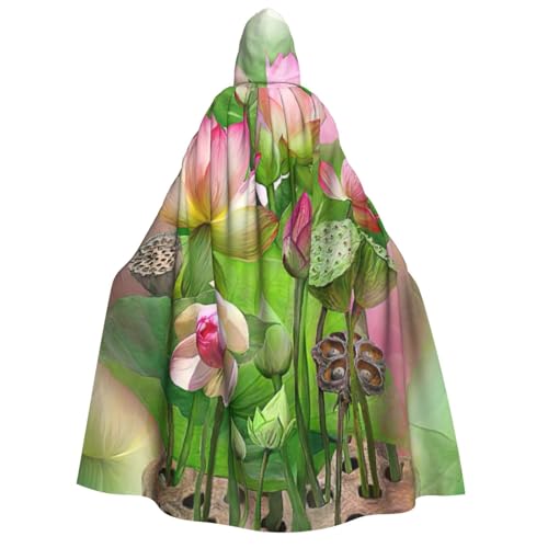 GXUNGT Spirit of the Lotus Kapuzenumhang für Erwachsene, perfekt für Cosplay, Partys und Festivals, Uni, bequemer Umhang GXUNGT Spirit of the Lotus Kapuzenumhang für Erwachsene, perfekt für Cosplay, Partys und Festivals, Uni, bequemer Umhang von GXUNGT