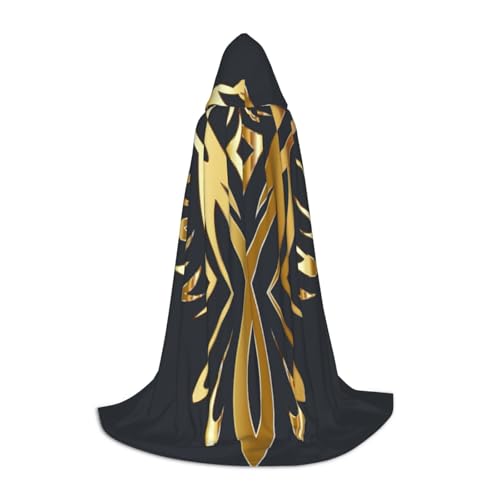 GXUNGT Stilvoller Kapuzenumhang mit Phoenix-Druck, perfekt für Halloween und Cosplay, weicher Umhang GXUNGT Stilvoller Kapuzenumhang mit Phoenix-Druck, perfekt für Halloween und Cosplay, weicher Umhang von GXUNGT