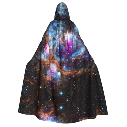 Universe Galaxy Space Bedruckter Halloween-Kapuzenumhang für Erwachsene, perfekt für Cosplay, Partys und Festivals, Uni, bequemer Umhang Universe Galaxy Space Bedruckter Halloween-Kapuzenumhang für Erwachsene, perfekt für Cosplay, Partys und Festivals, Uni, bequemer Umhang von GXUNGT