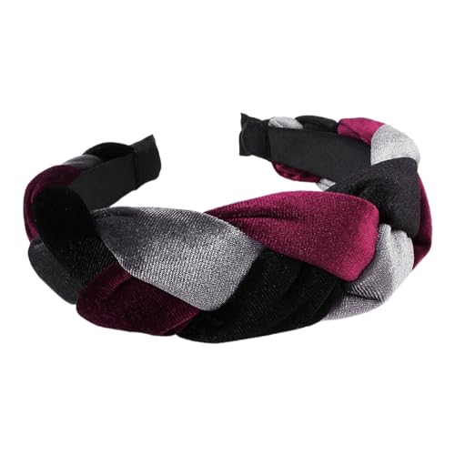 GXYANiaoy haarreif damen - Oktoberfest Retro Style Zum Frauen Und Mädchen Haarband Für Party, Alltagskleidung Breit Rutschfest Haarschmuck Elegant Für Dirndl Stirnband Haarreifen von GXYANiaoy