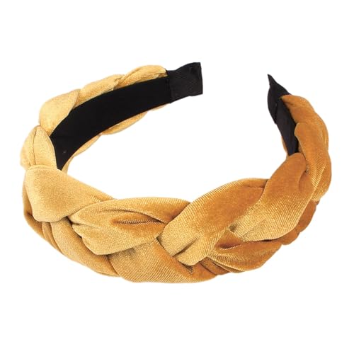 GXYANiaoy haarreif damen - Oktoberfest Rutschfest Breit Haarband Für Party, Alltagskleidung Elegant Retro Style Haarschmuck Zum Frauen Und Mädchen Für Dirndl Stirnband Haarreifen von GXYANiaoy