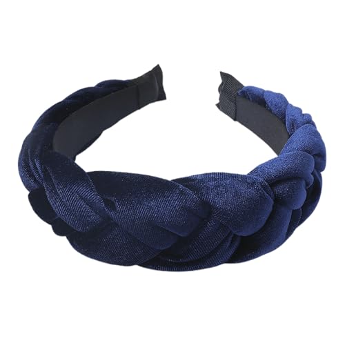 GXYANiaoy haarreifen damen zickzack - Für Dirndl Zum Frauen Und Mädchen Elegant Haarreifen Rutschfest Breit Für Party, Alltagskleidung Haarschmuck Oktoberfest Retro Style Haarband Stirnband von GXYANiaoy