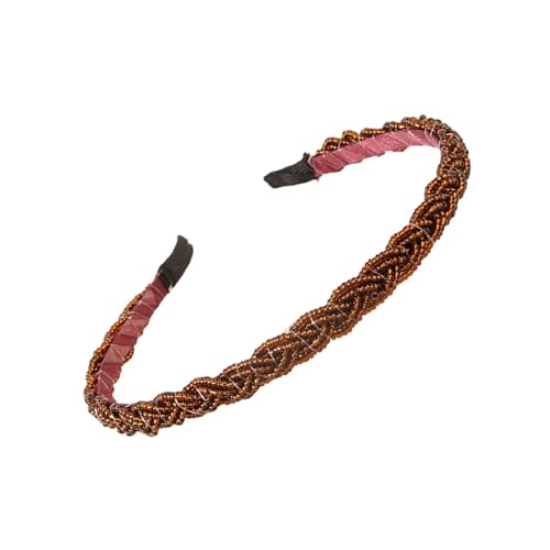 GXYANiaoy haarreifen damen zickzack - Retro Style Zum Frauen Und Mädchen Oktoberfest Haarreifen Für Dirndl Elegant Rutschfest Haarschmuck Für Party, Alltagskleidung Breit Haarband Stirnband von GXYANiaoy