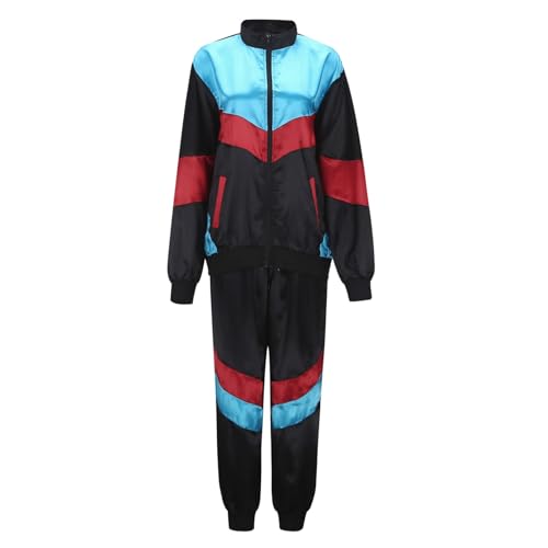 GXYANiaoy karneval kostüm herren anzug, 80er Jahre Outfit Herren, Damen, Ganzkörper Party Kleidung Disco Partner Kostüme Für Erwachsene Fashion Techno Jogginganzug Retro Silvester Faschingskostüme GXYANiaoy karneval kostüm herren anzug, 80er Jahre Outfit Herren, Damen, Ganzkörper Party Kleidung Disco Partner Kostüme Für Erwachsene Fashion Techno Jogginganzug Retro Silvester Faschingskostüme von GXYANiaoy