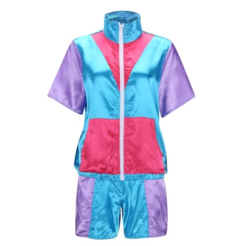 GXYANiaoy karnevalskostüm damen 48, 90er Jahre Outfit Herren, 80er Damen, Gruppen Neon Trainingsanzug Ganzkörper Disco Faschingskostüme Silvester Mottoparty Karnevalskostüm Techno Party Kleidung GXYANiaoy karnevalskostüm damen 48, 90er Jahre Outfit Herren, 80er Damen, Gruppen Neon Trainingsanzug Ganzkörper Disco Faschingskostüme Silvester Mottoparty Karnevalskostüm Techno Party Kleidung von GXYANiaoy