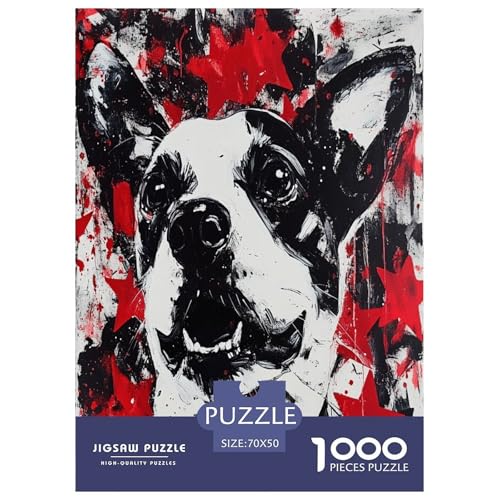 DALMATISCHE Puzzle 1000-teilige Schwer Puzzle Spielzeug Lernspiel Impossible Herausforderung Spielzeug Für Erwachsene Und Kinder in Bewährter 70x50cm/1000pcs von GXYUAOIEF