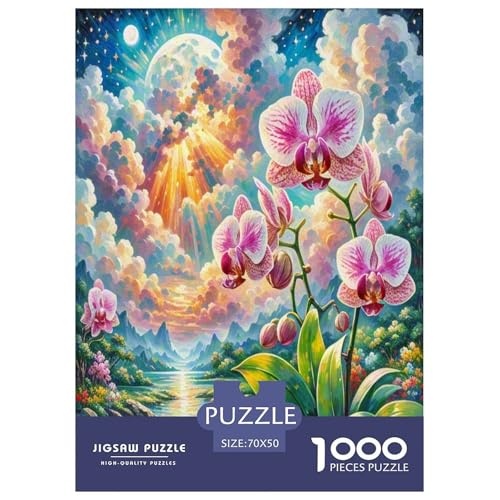 Dendrobium Orchideeee Puzzles 1000 Teile Schwer Puzzle Spielzeug Pädagogisches Spiel Impossible Herausforderung Spielzeug Für Erwachsene Kinder 70x50cm/1000pcs Dendrobium Orchideeee Puzzles 1000 Teile Schwer Puzzle Spielzeug Pädagogisches Spiel Impossible Herausforderung Spielzeug Für Erwachsene Kinder 70x50cm/1000pcs von GXYUAOIEF