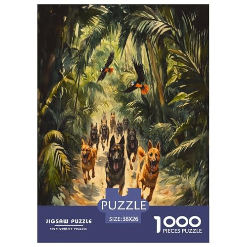 Deutscher Schäfers Puzzle 1000 Teile Schwer Puzzle Spielzeug Pädagogisches Spiel Impossible Herausforderungsspielzeug Für Erwachsene Kinder 38x26cm/1000pcs Deutscher Schäfers Puzzle 1000 Teile Schwer Puzzle Spielzeug Pädagogisches Spiel Impossible Herausforderungsspielzeug Für Erwachsene Kinder 38x26cm/1000pcs von GXYUAOIEF