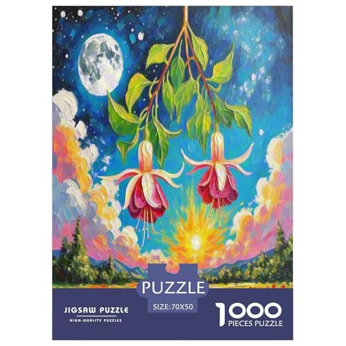 Fuchsien Puzzle 1000 Teile Schwer Puzzle Spielzeug Lernspiel Impossible Herausforderungsspielzeug Für Erwachsene Und Kinder Ab 14 Jahren 70x50cm/1000pcs Fuchsien Puzzle 1000 Teile Schwer Puzzle Spielzeug Lernspiel Impossible Herausforderungsspielzeug Für Erwachsene Und Kinder Ab 14 Jahren 70x50cm/1000pcs von GXYUAOIEF