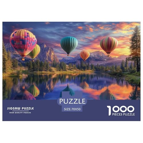 Heißluftballon Puzzle 1000 Teile Seeberge Puzzles Stress Abbauen Familien-Puzzlespiel 100% Recycelter Pappe Geschenke Für Frauen,Geschenke Für Männer 70x50cm/1000pcs Heißluftballon Puzzle 1000 Teile Seeberge Puzzles Stress Abbauen Familien-Puzzlespiel 100% Recycelter Pappe Geschenke Für Frauen,Geschenke Für Männer 70x50cm/1000pcs von GXYUAOIEF